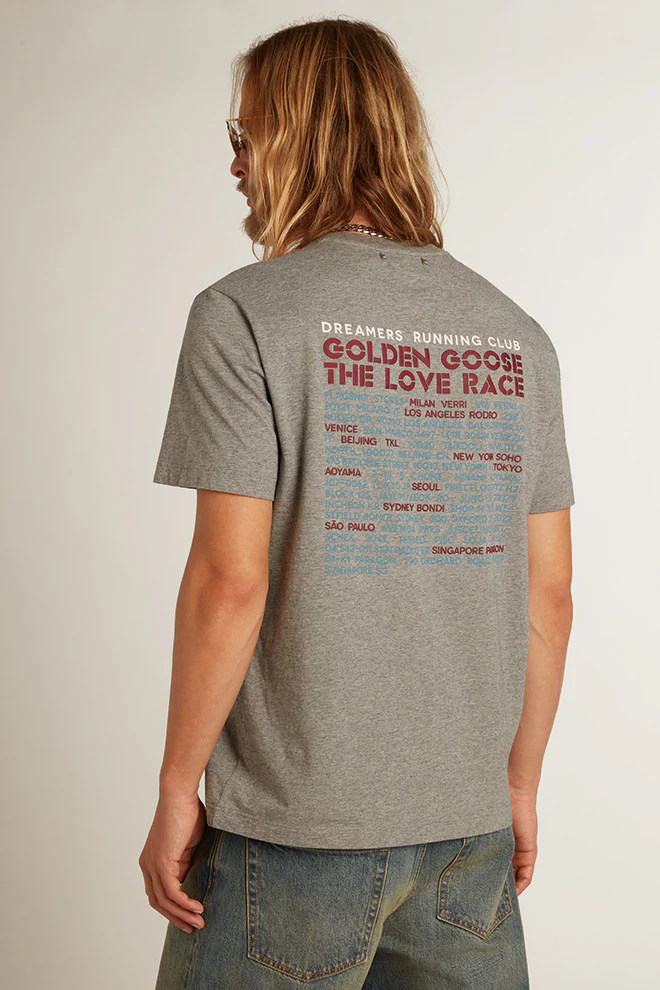 Camiseta Golden Goose Journey Manifesto Hombre - Image 3
