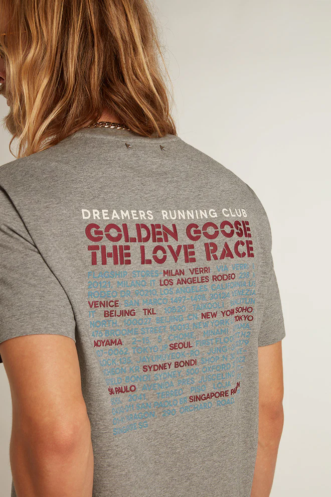 Camiseta Golden Goose Journey Manifesto Hombre - Image 4