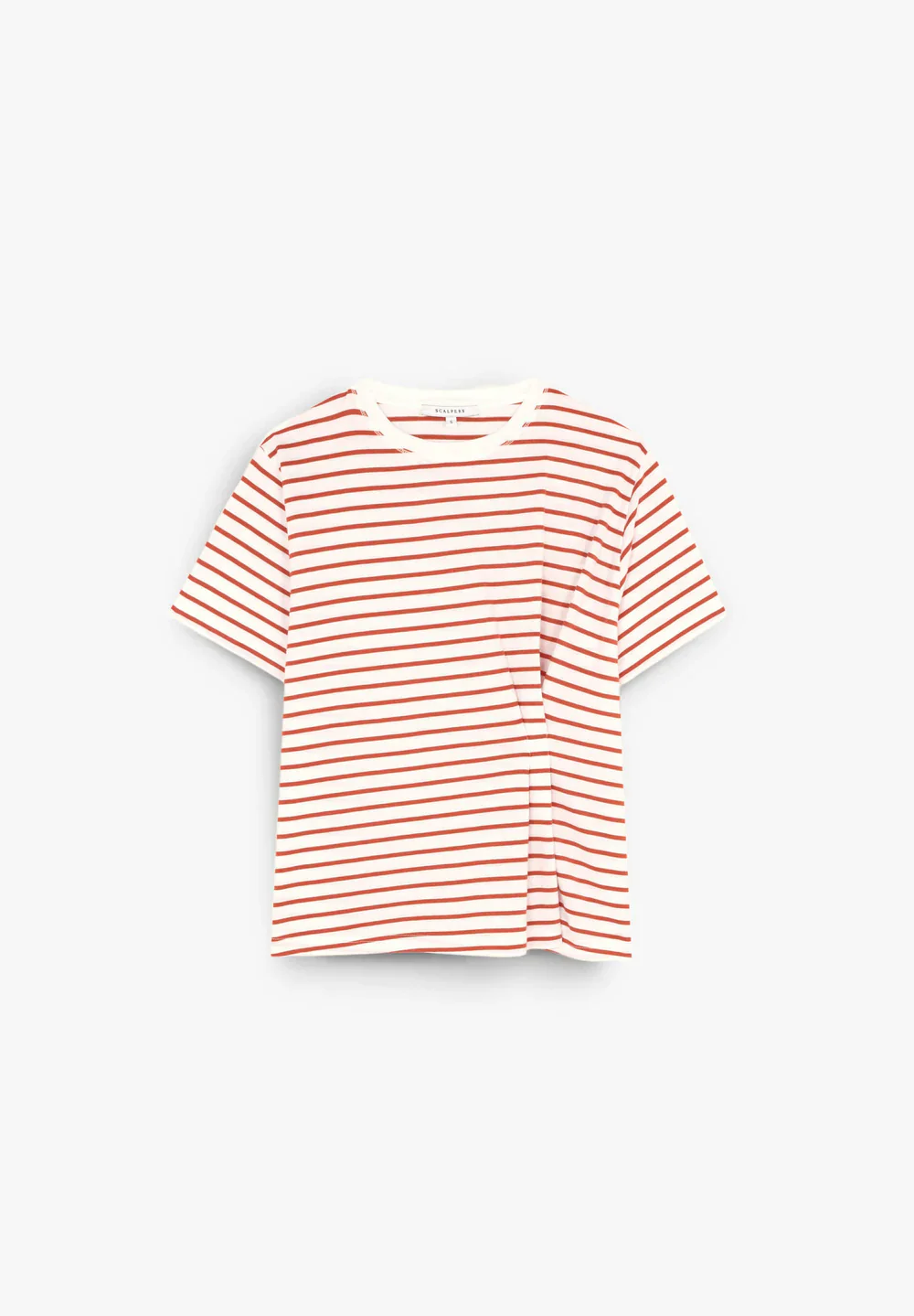 T-Shirt Pleat Stripes Tee - Image 4