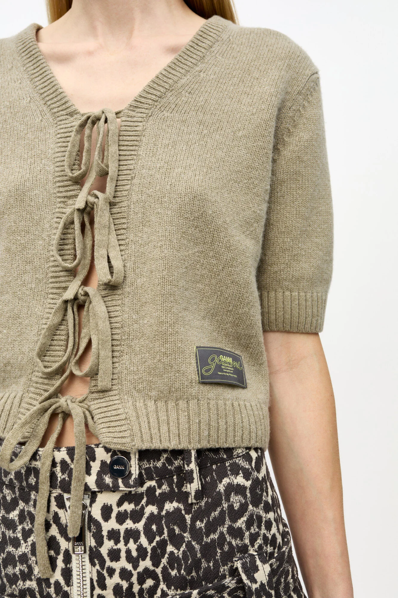 Cardigan Future Wool Mix Short Sleeve - Image 4