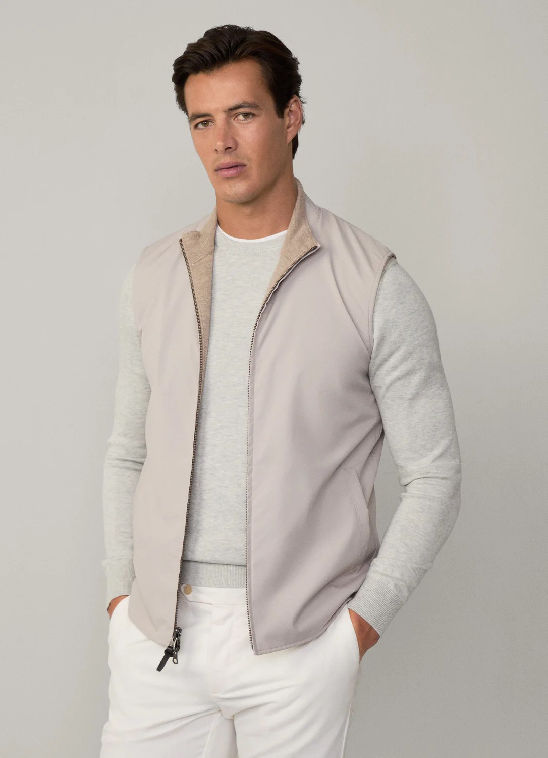 Chaleco Knit Nylon Gilet - Image 4