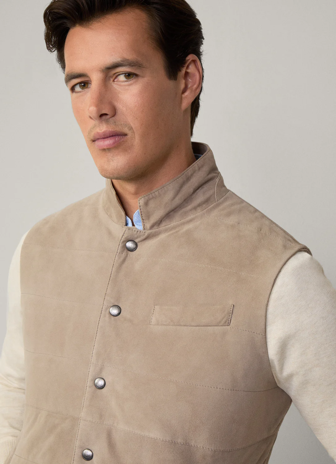 Chaleco Suede Regent Gilet - Image 4