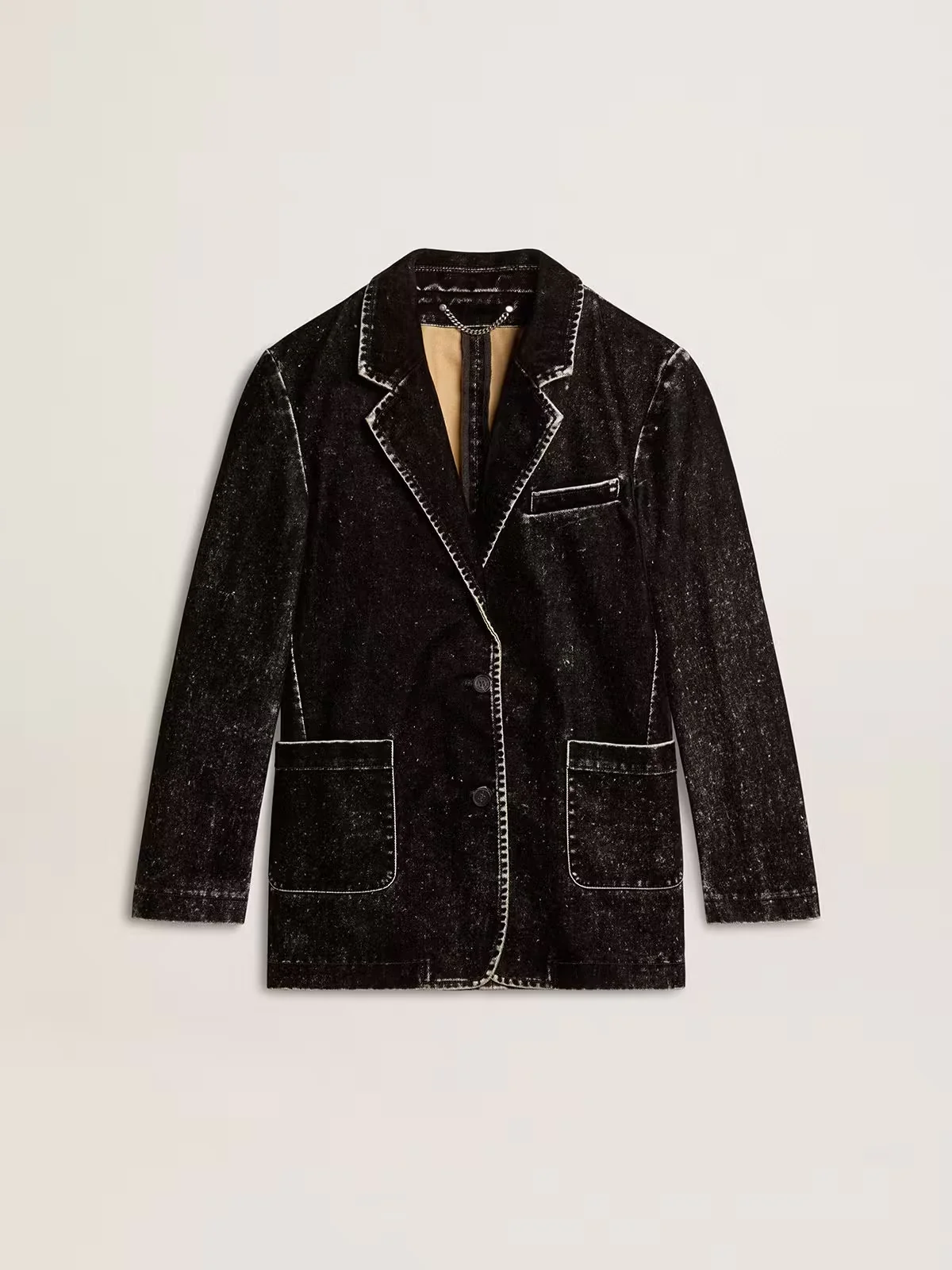 Chaqueta Denim Velvet Washed - Image 4