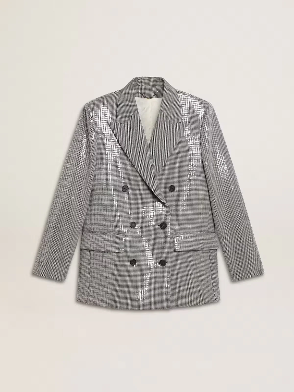Blazer Journey Boyfriend Db  Vw Micro Pied De Poule Mujer - Image 2