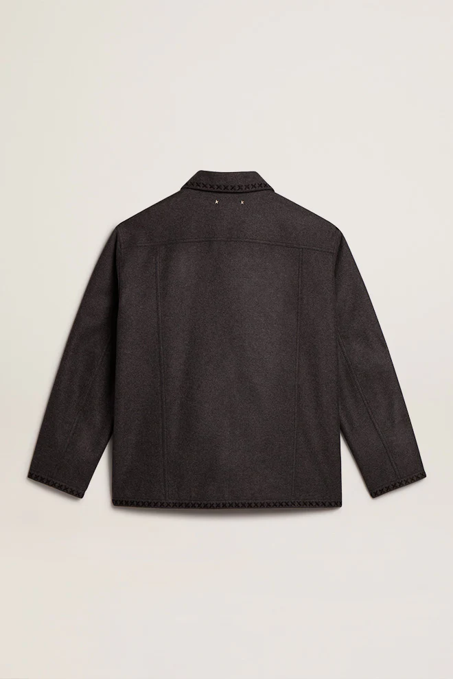 Chaqueta Golde Goose Virgin Wool Hombre - Image 3