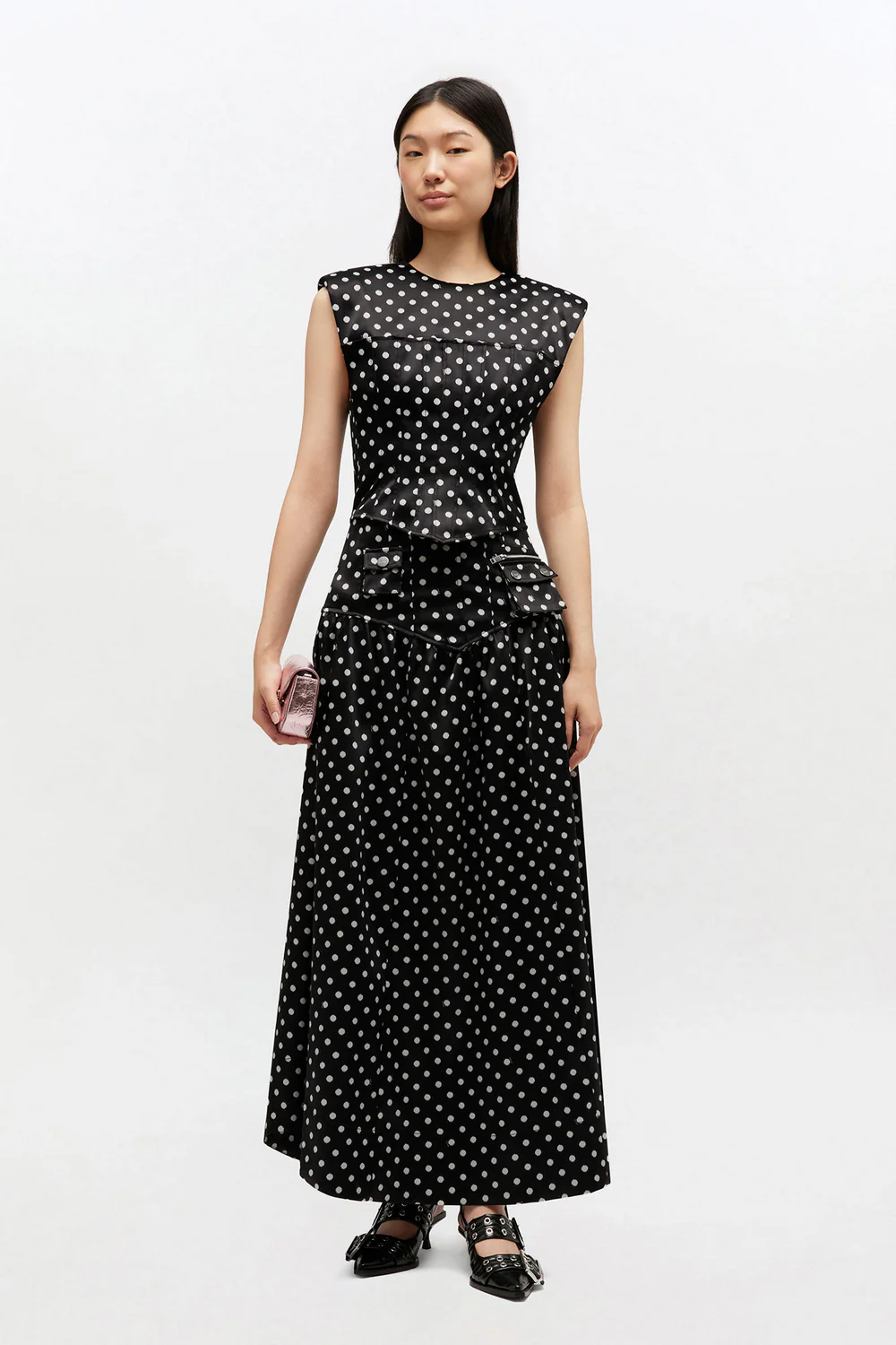 Corset Polka- Dog Satin - Image 3