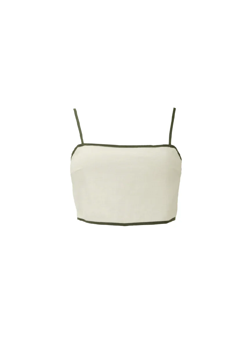 Crop Top Zaria Solid Sage Dunes - Image 4
