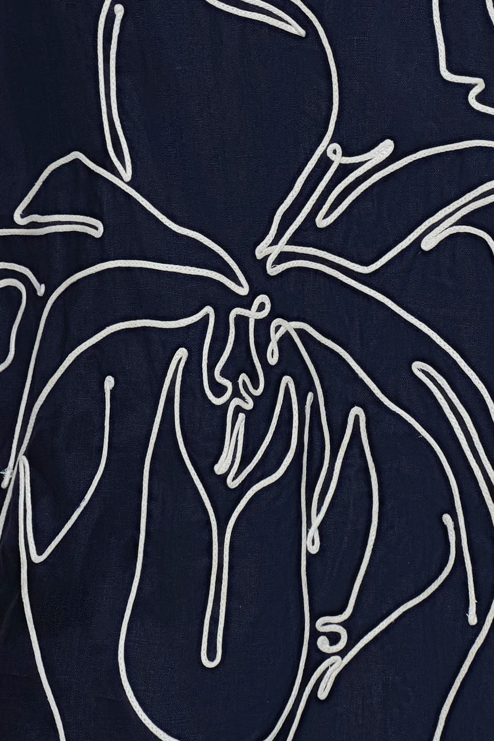 Midi Falda Arabela Azul Navy - Image 3