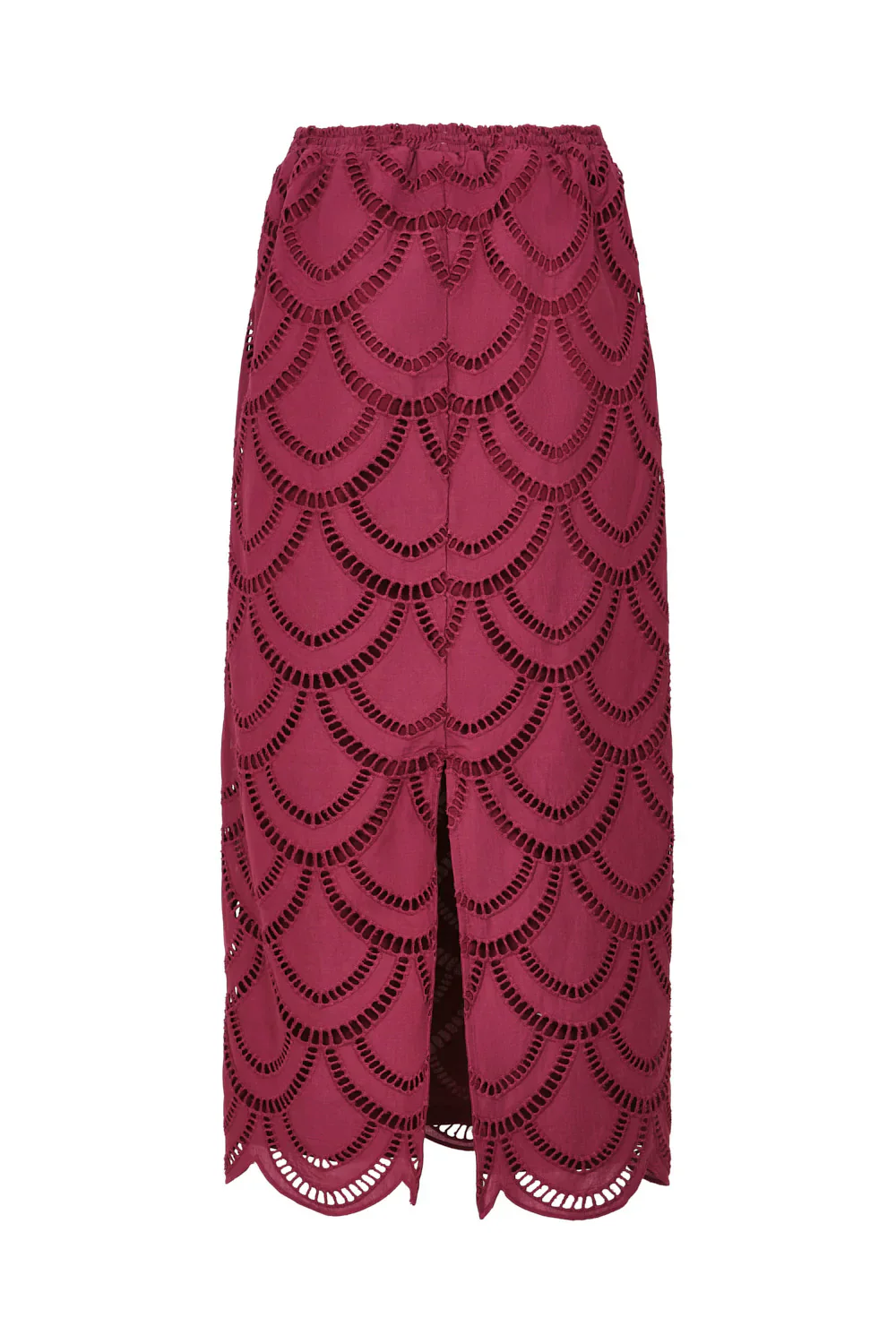 Midi Falda Arabela Vinotinto - Image 2