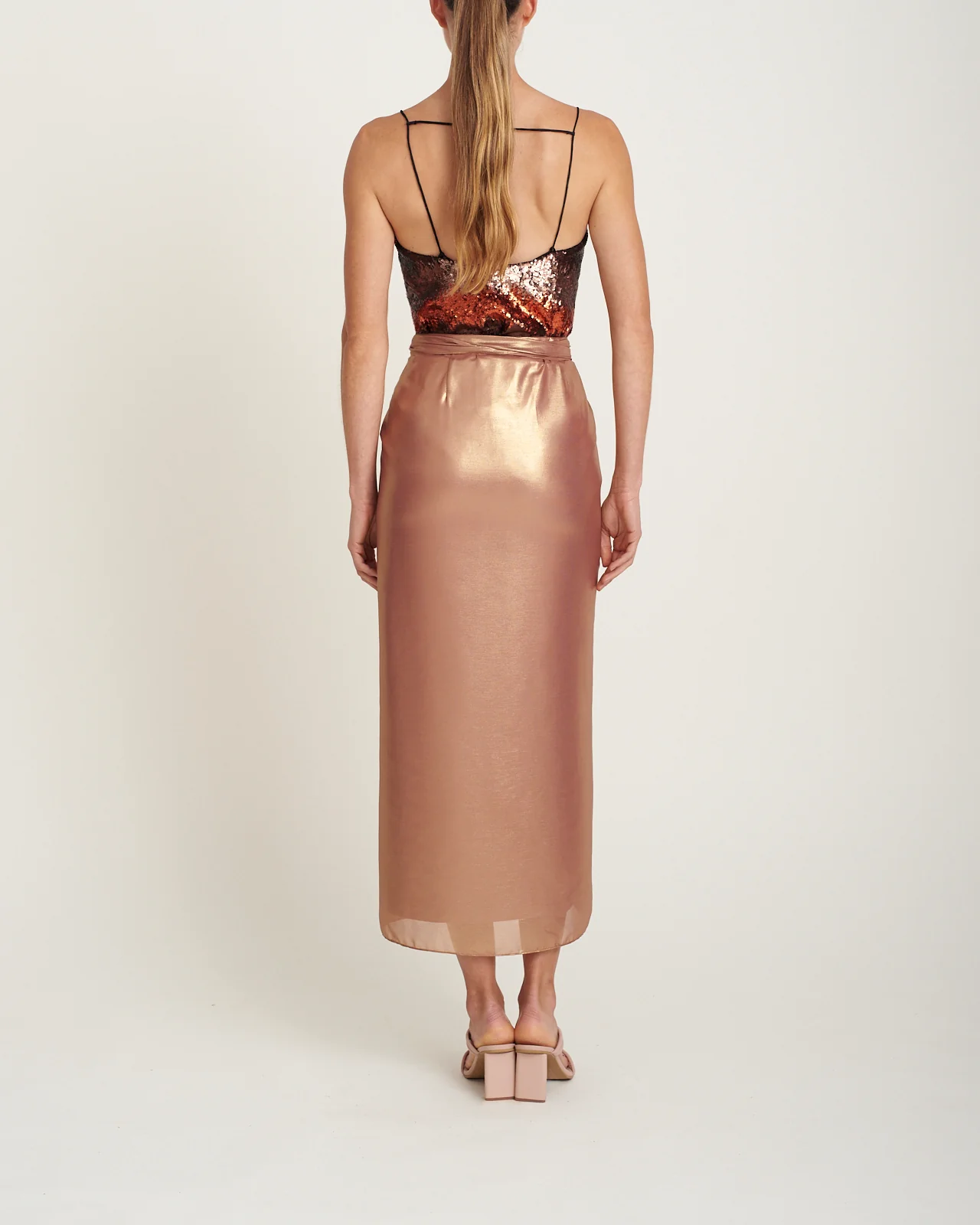 Midi Falda Malva Around - Image 3