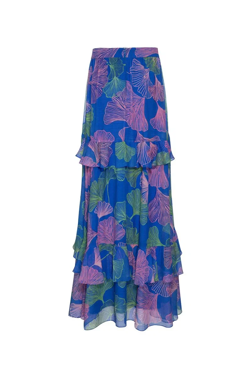 Maxi Falda Memory Leaves - Image 4