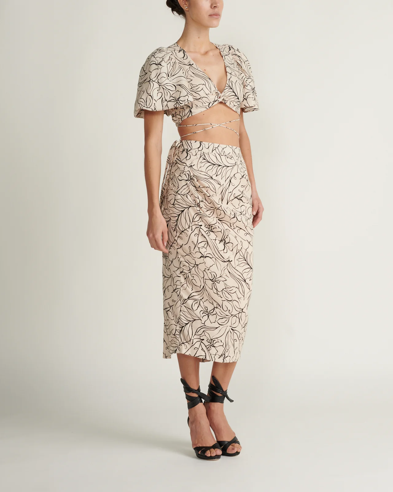 Falda Valencia Printed Linen - Image 3