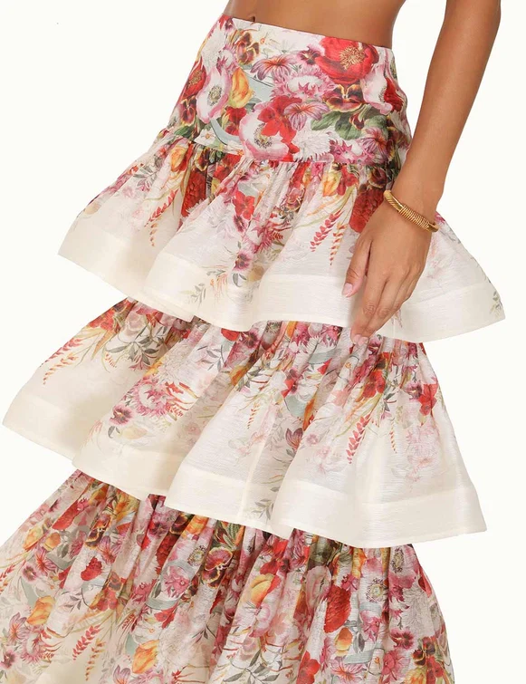 Midi Falda Wonderland Tiered - Image 5