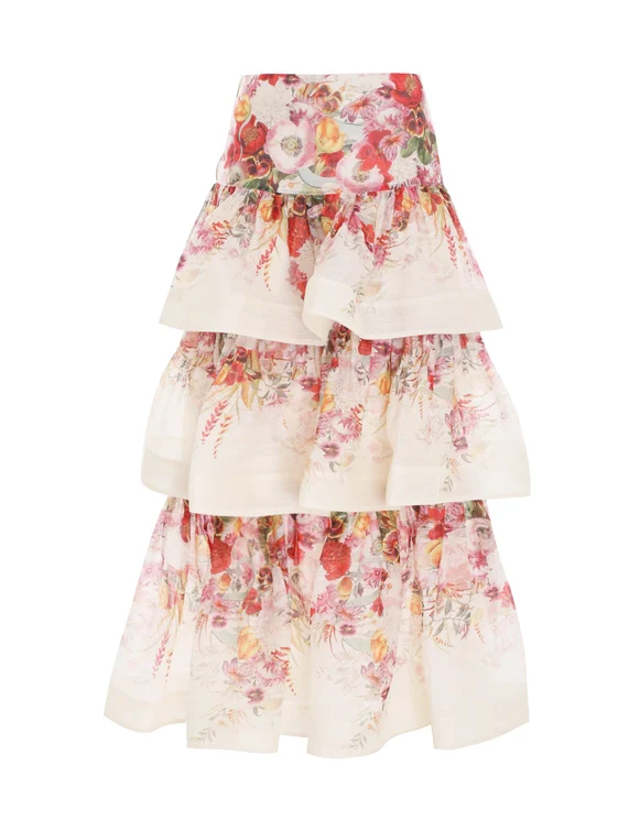 Midi Falda Wonderland Tiered - Image 7