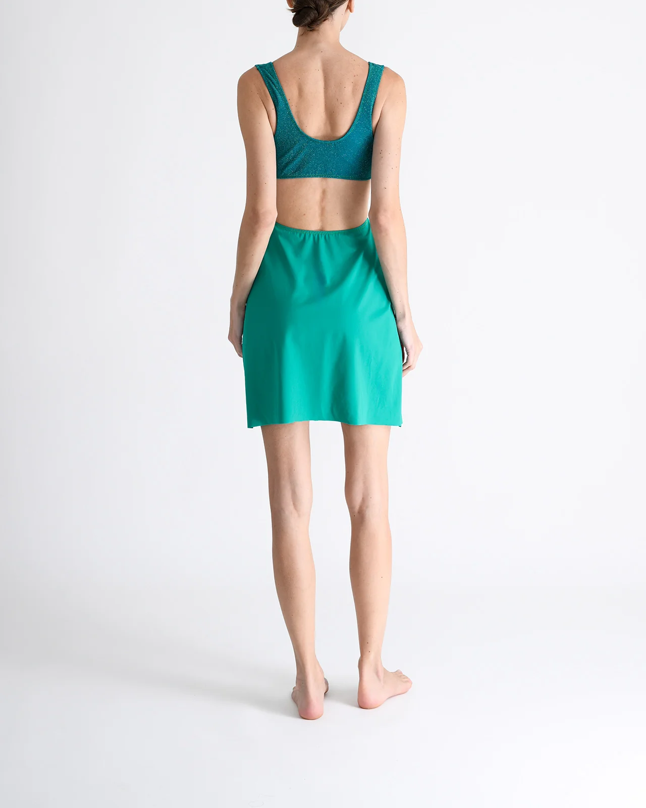 Mini Vestido Green Capri - Image 2