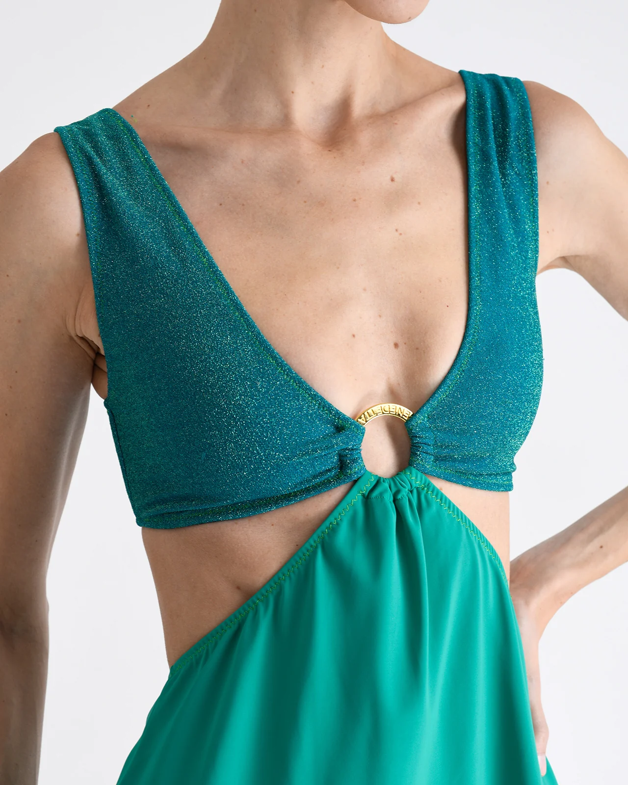 Mini Vestido Green Capri - Image 4