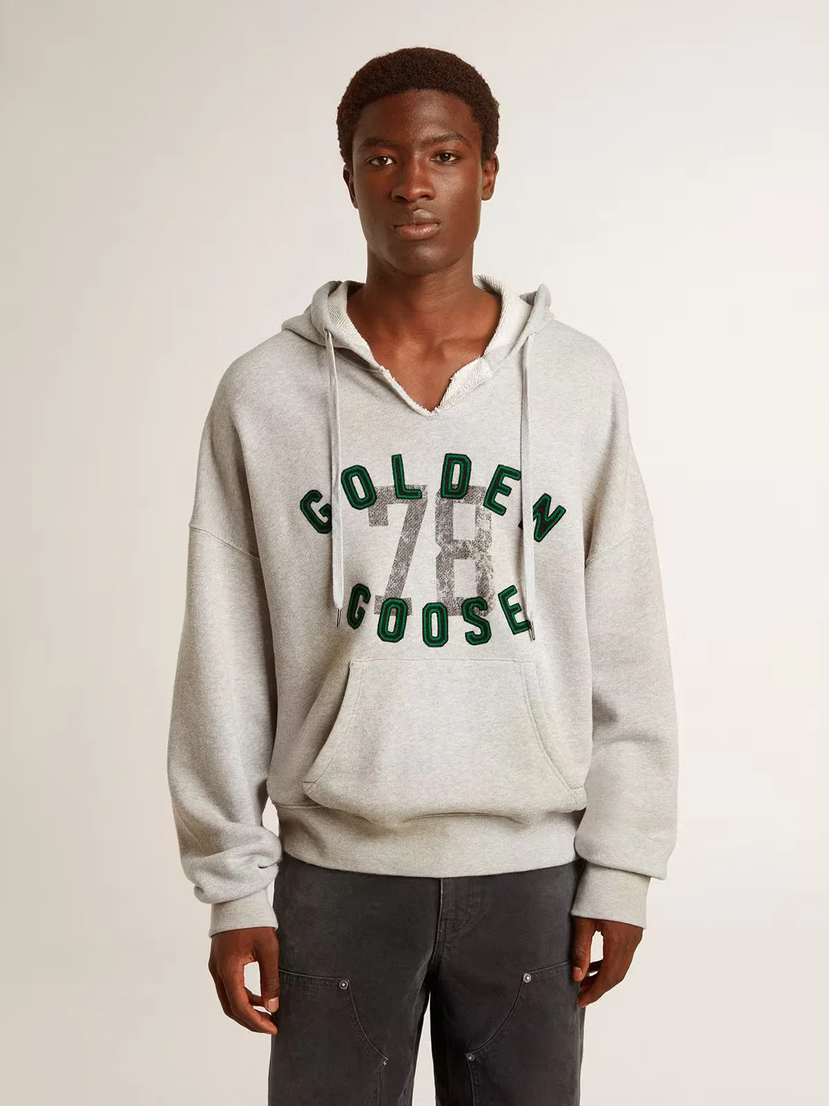 Sudadera Journey Cotton Fleece Vintage Print Embroid - Image 2