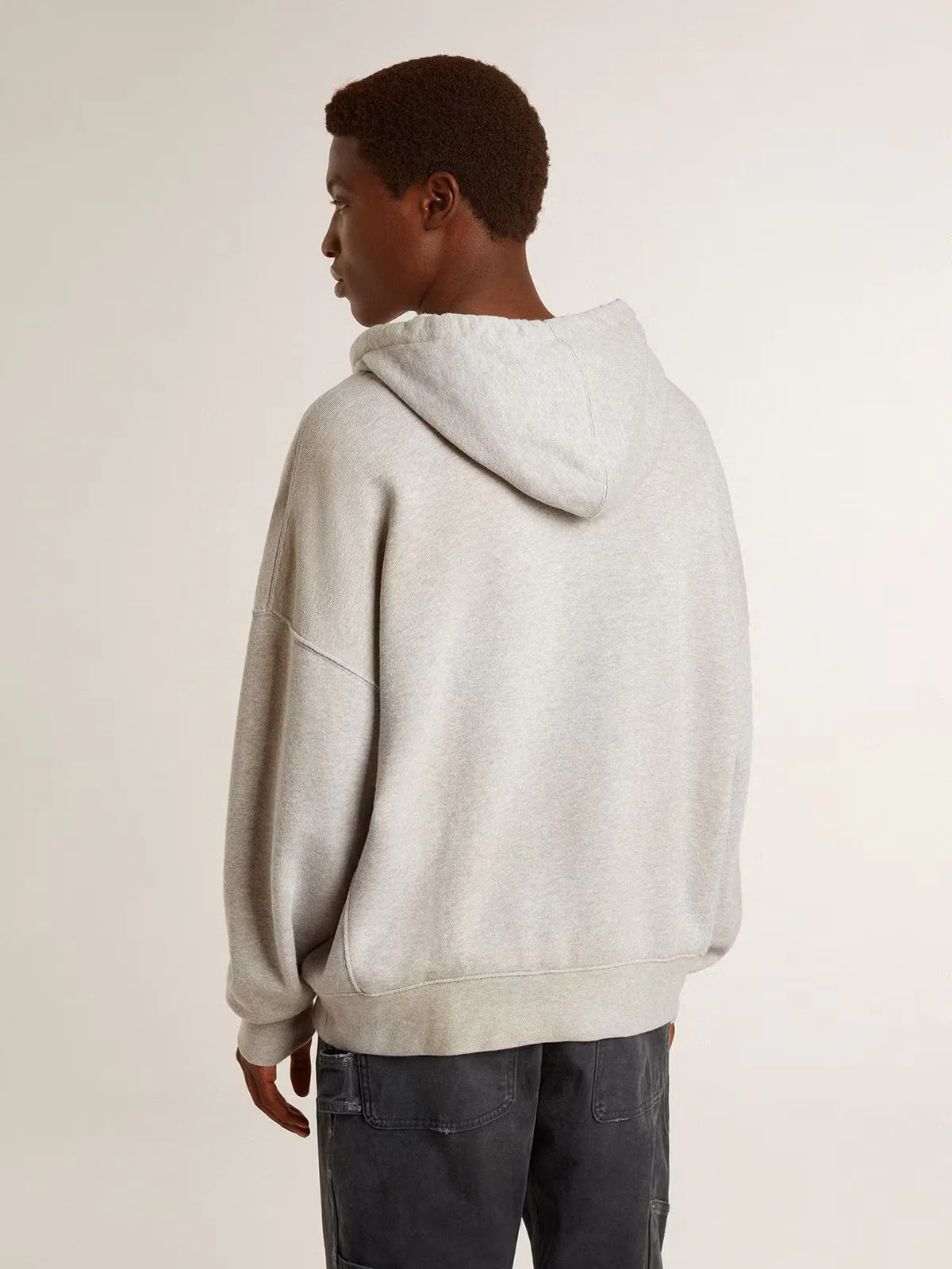 Sudadera Journey Cotton Fleece Vintage Print Embroid - Image 3