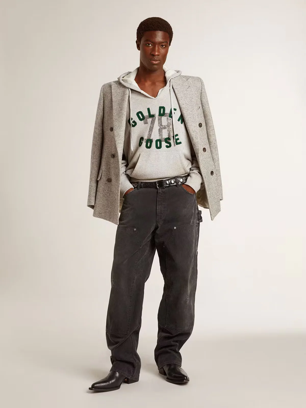 Sudadera Journey Cotton Fleece Vintage Print Embroid - Image 5