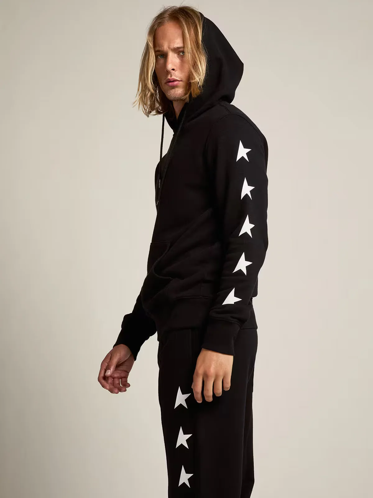 Hoodies Star Alighiero Star Big Back Black Board - Image 2