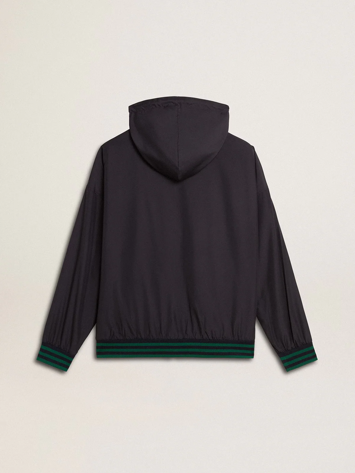 Hoodie Reversible Cotton Fleece Nylon Print - Image 3