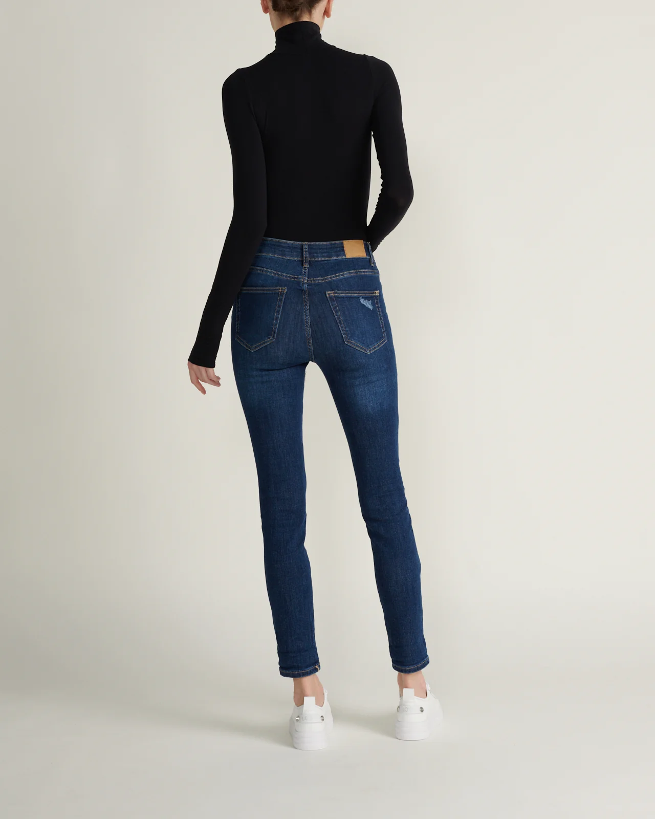 Jeans Azul Skinny Elásticos - Image 3