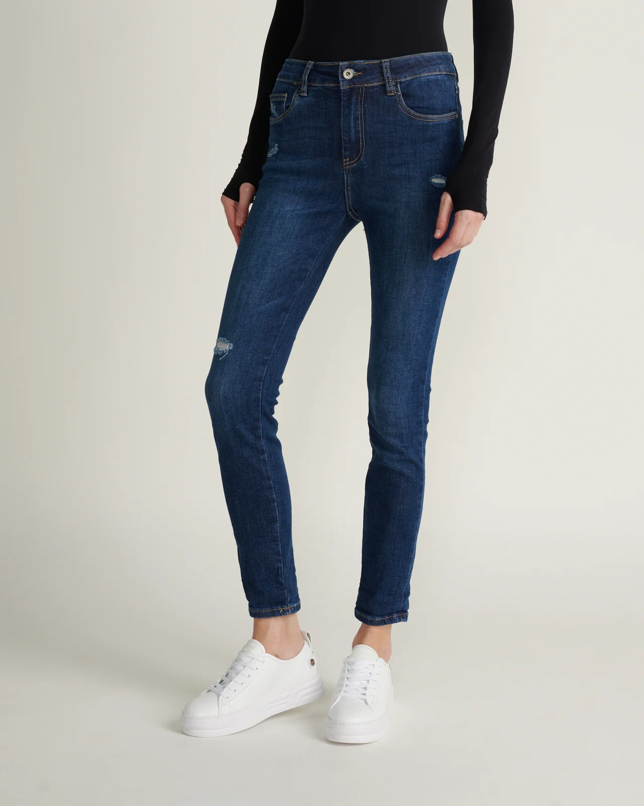Jeans Azul Skinny Elásticos - Image 4