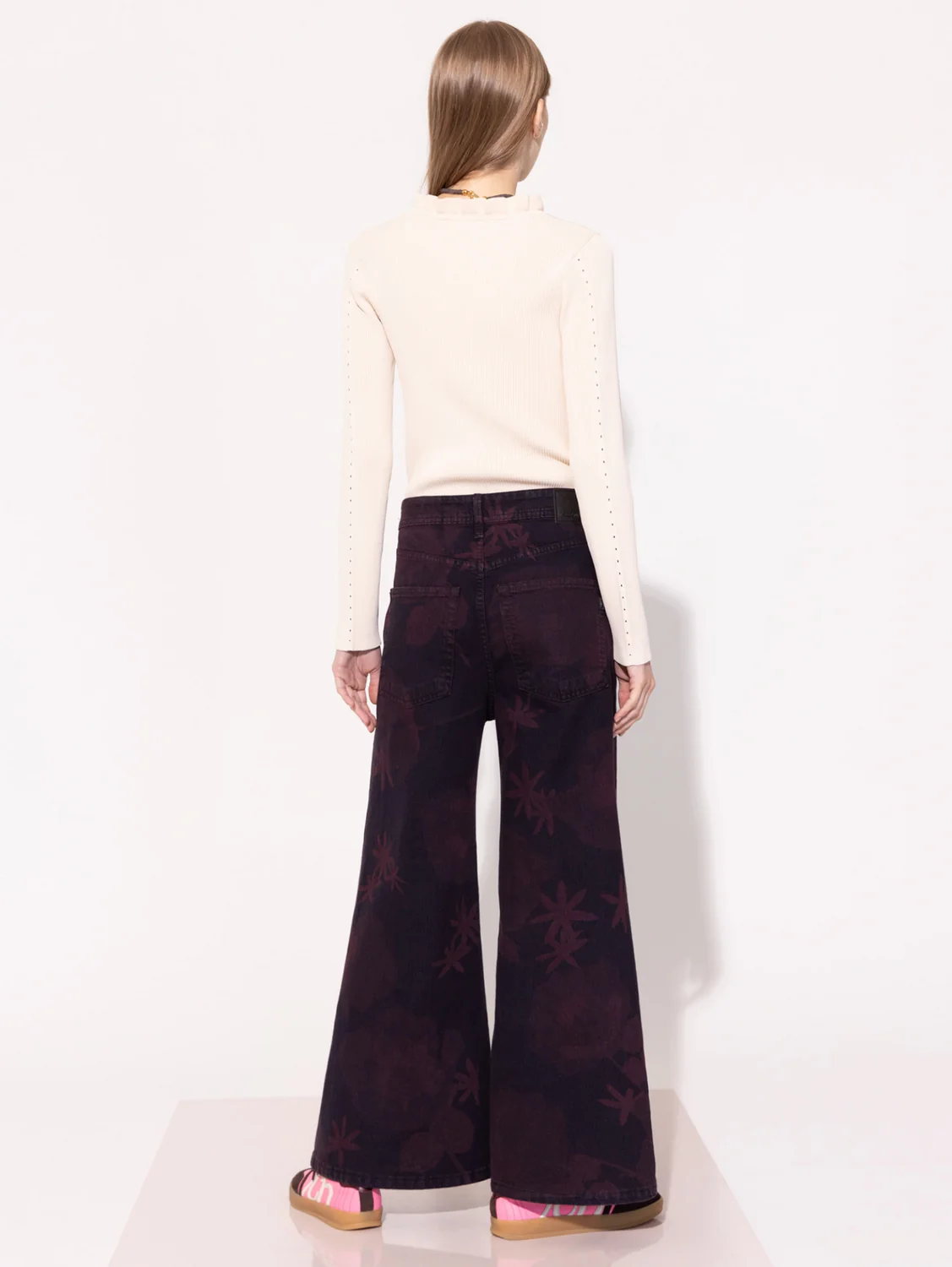 Jeans Roses Poppy - Image 4