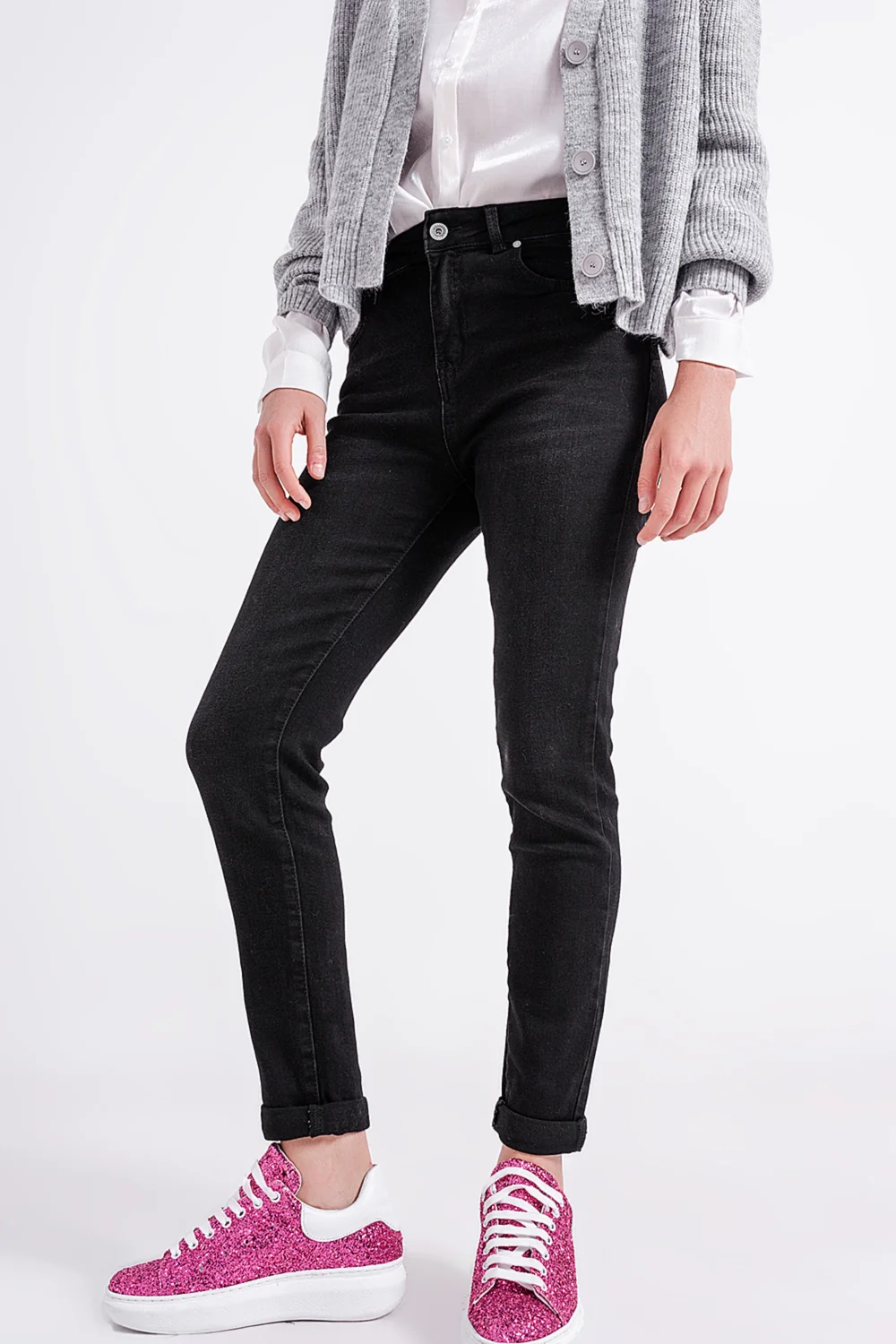 Jeans Skinny Super Tiro Alto - Image 2