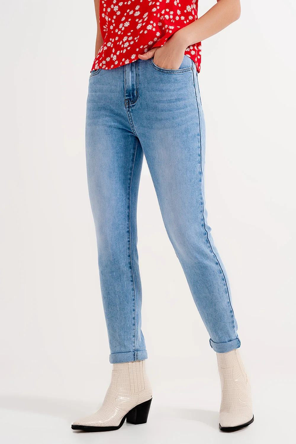 Jeans Skinny Tiro Alto - Image 2