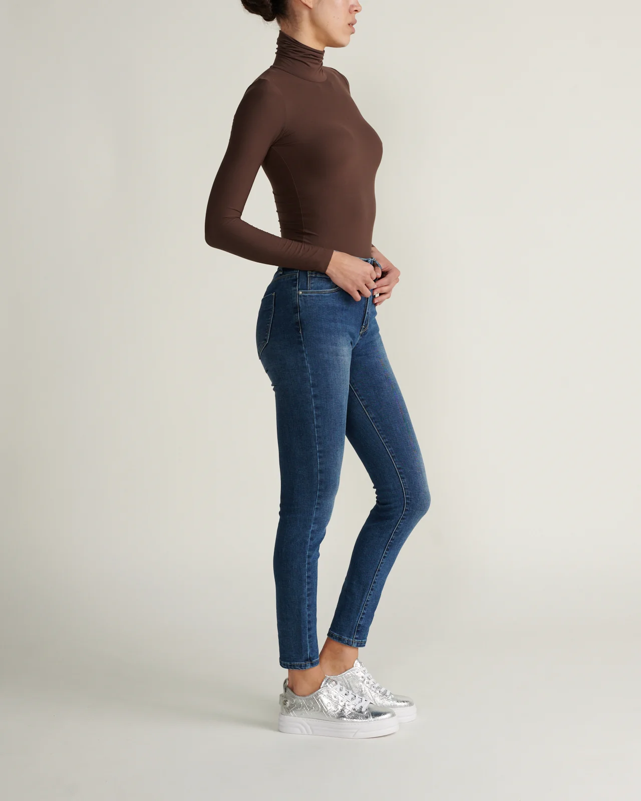 Jeans Skinny Tiro Alto - Image 2