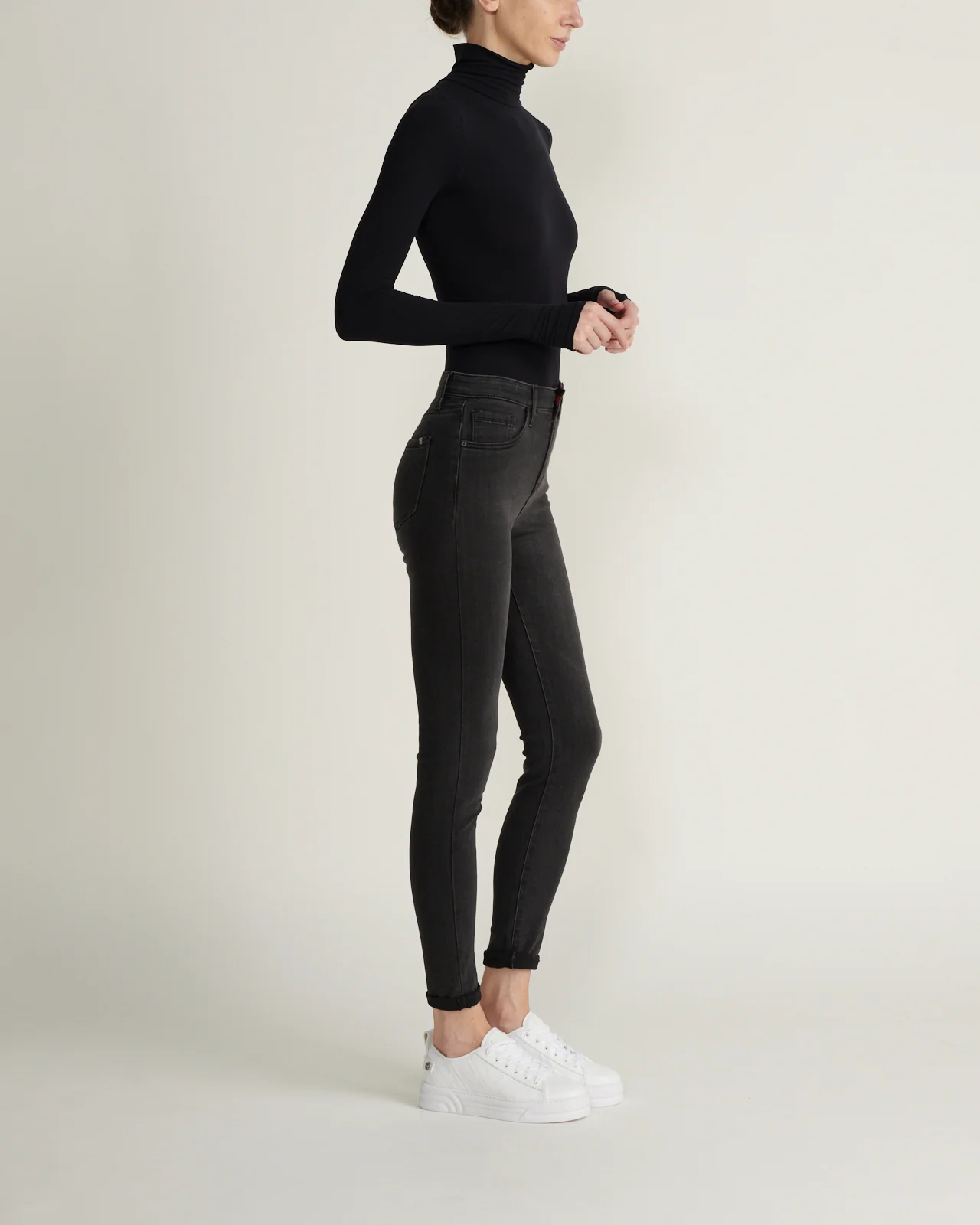 Jeans Skinny Tiro Alto - Image 2