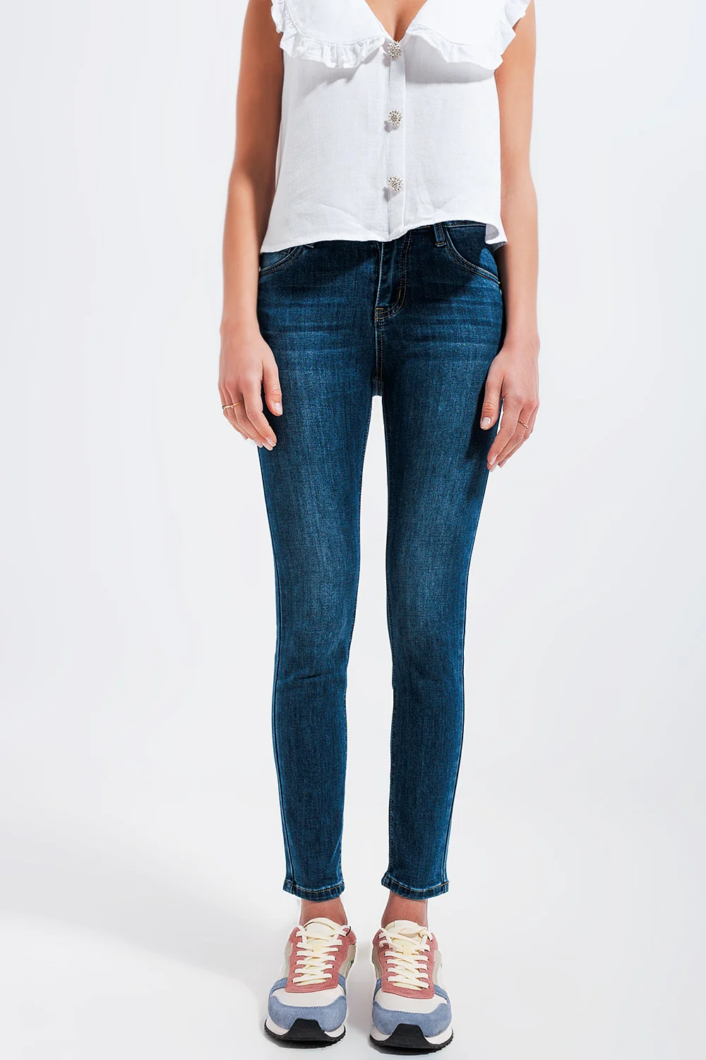 Jeans Skinny Tiro Alto - Image 3
