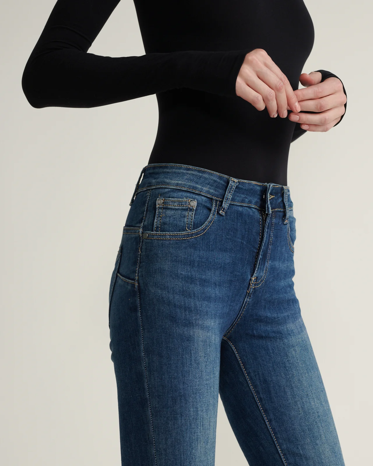 Jeans Stretch Push Up Elasticos - Image 5