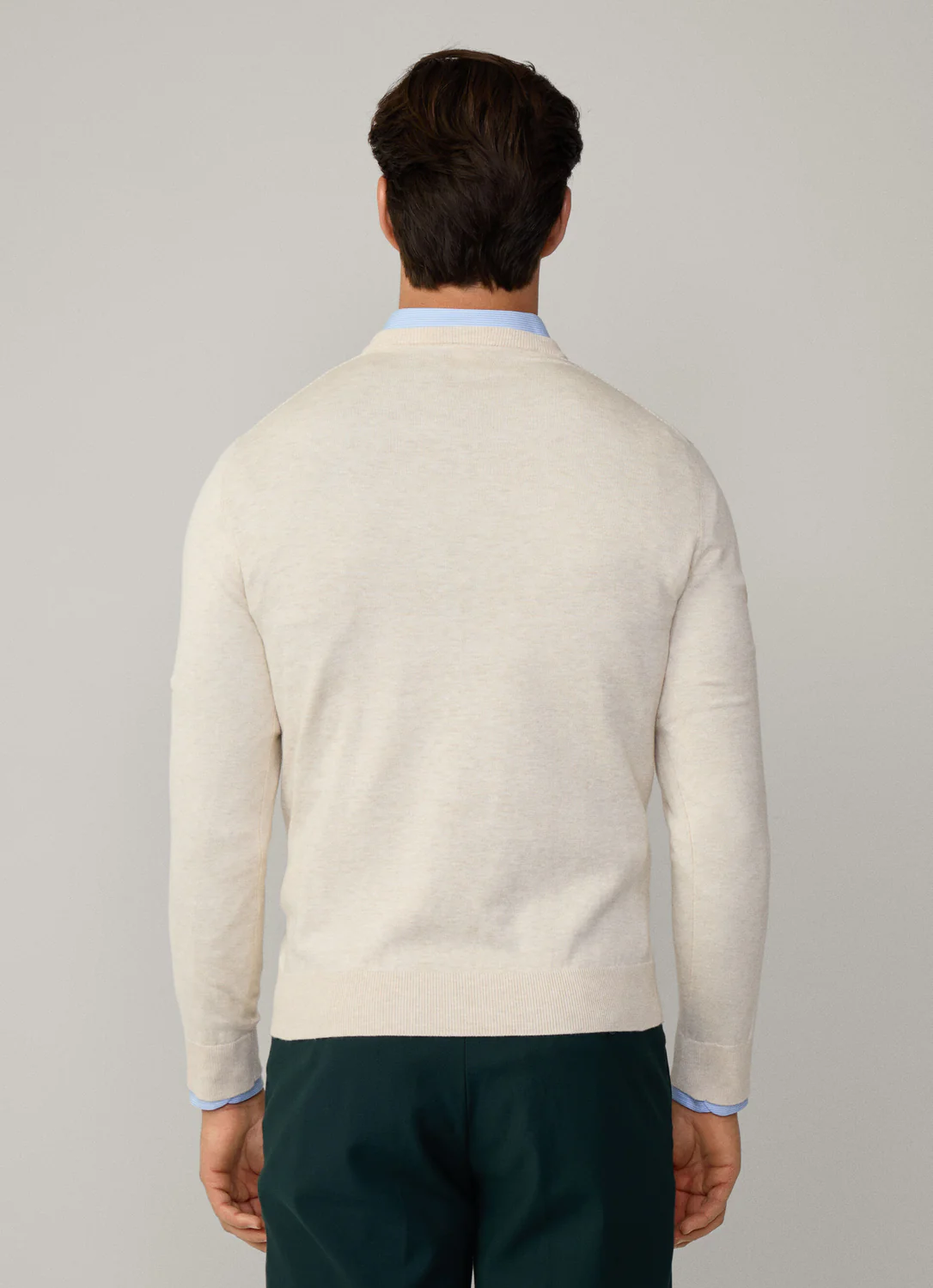 Sweater Cotton Silk Crew - Image 3