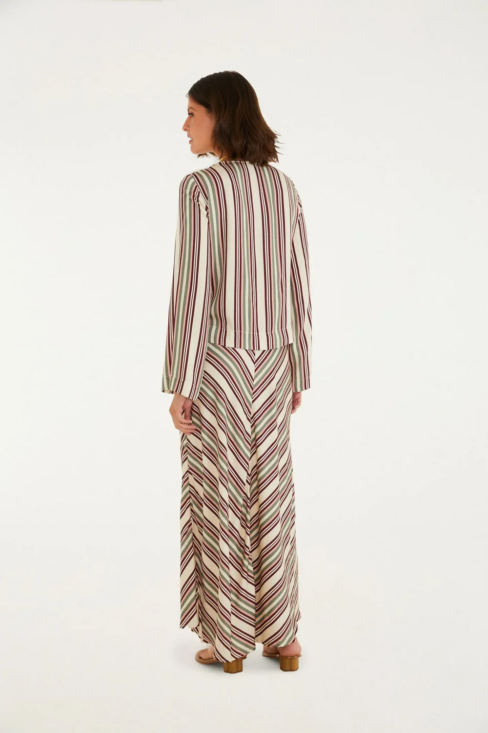 Maxi Falda Listra Licor - Image 3