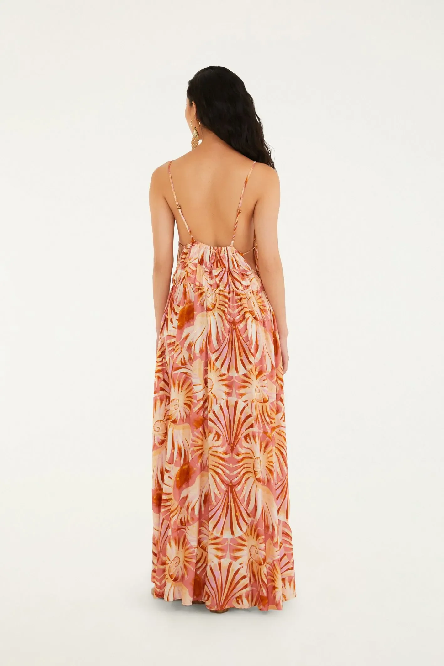 Maxi Vestido Alca Mar De Concha - Image 2