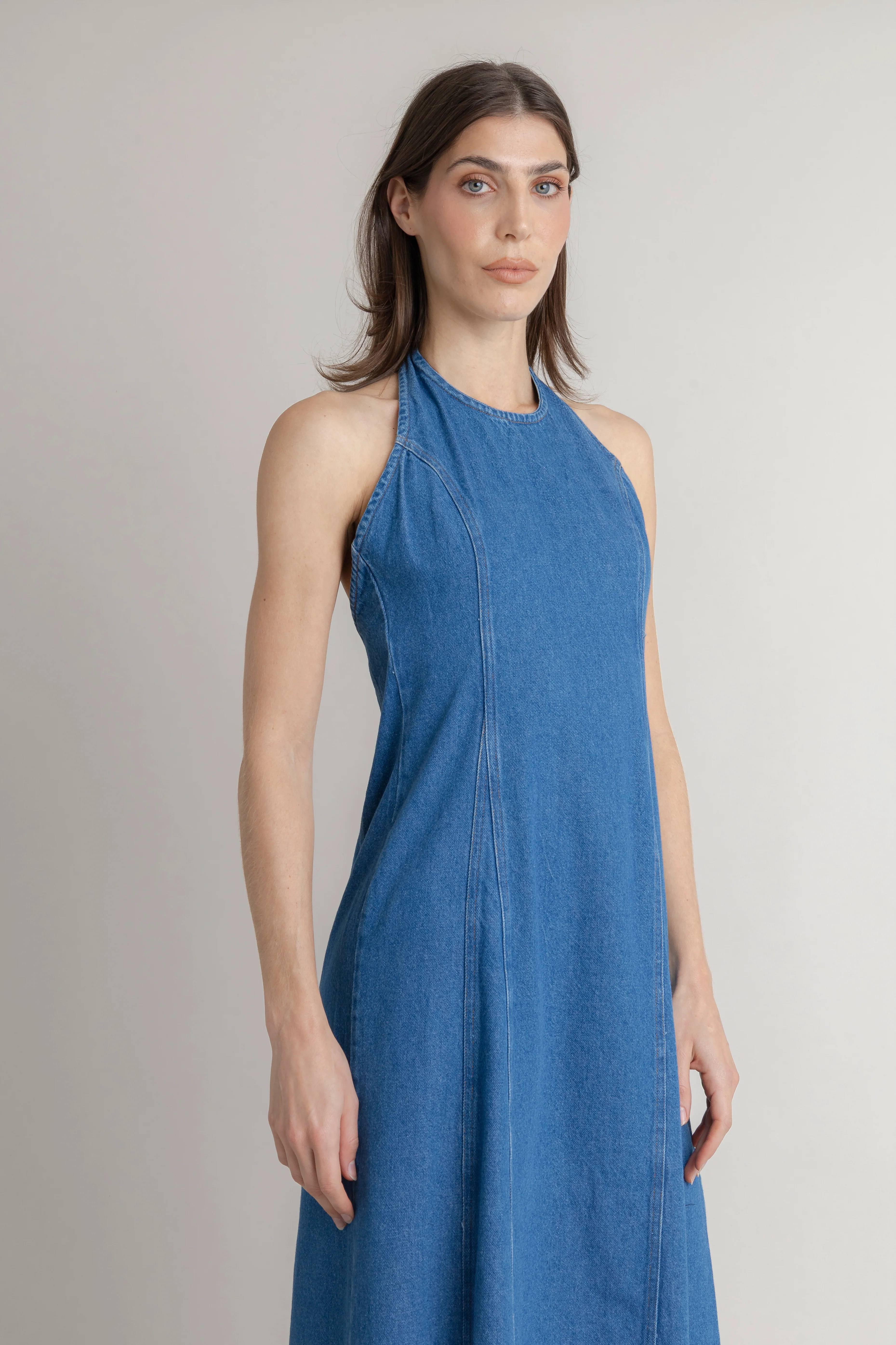 Maxi Vestido De Jean - Image 2