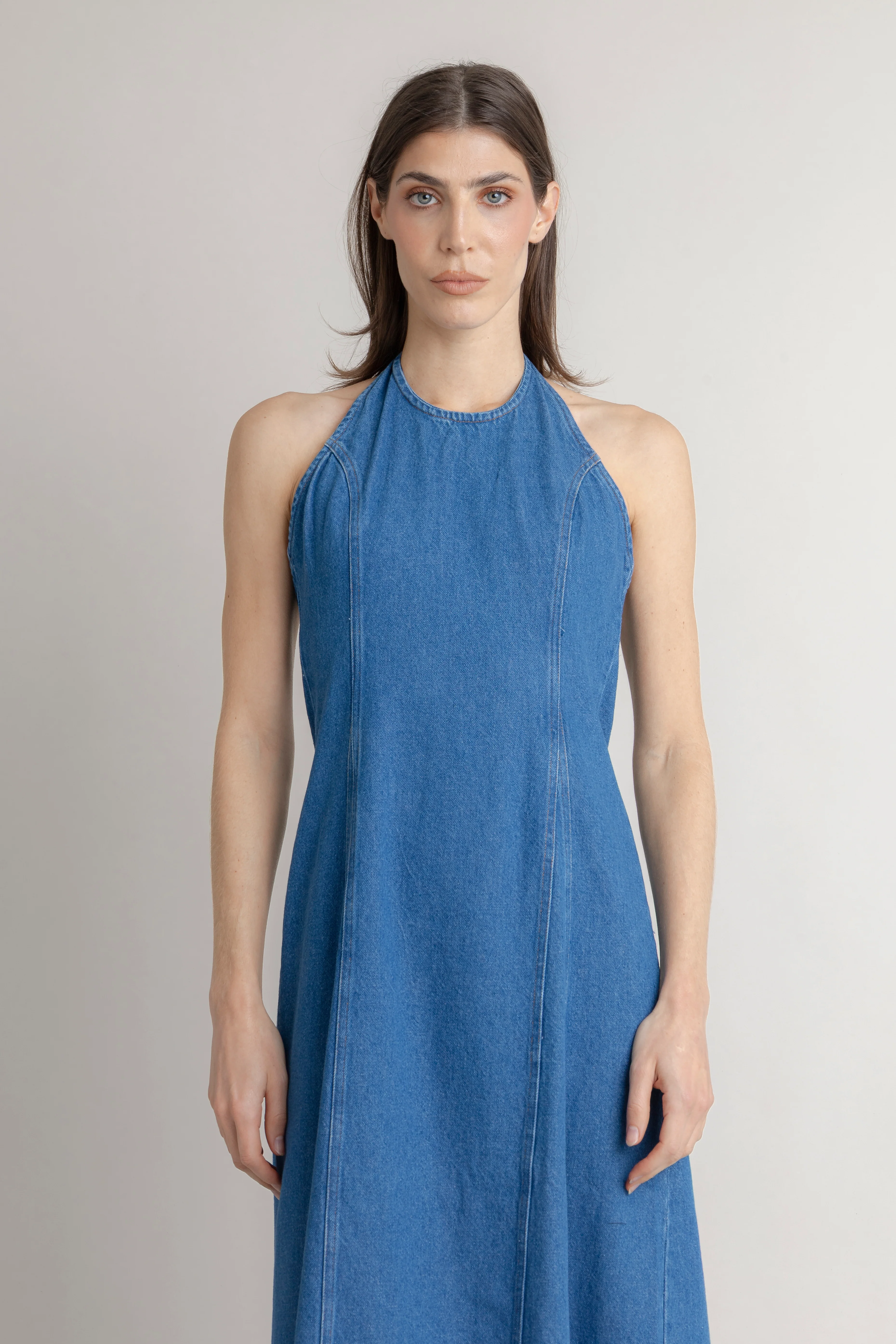 Maxi Vestido De Jean - Image 3