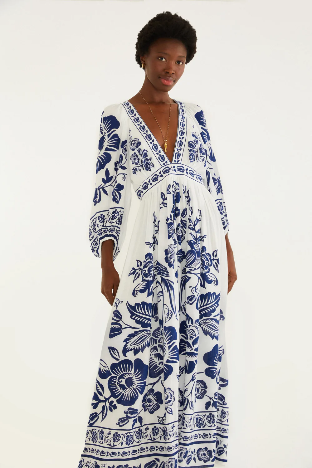 Maxi Vestido Noite De Passaro - Image 2