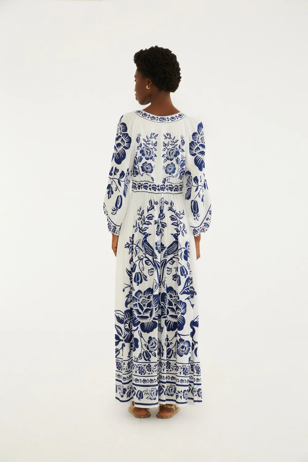 Maxi Vestido Noite De Passaro - Image 4
