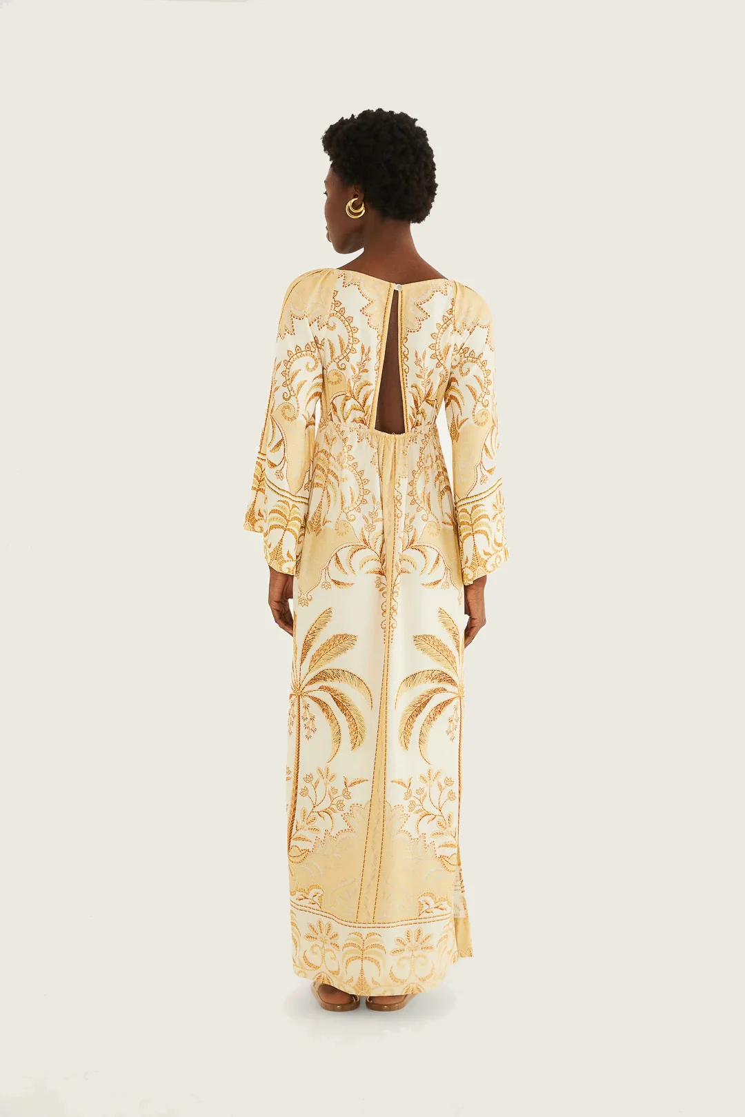 Maxi Vestido Paisagem Tropical - Image 3