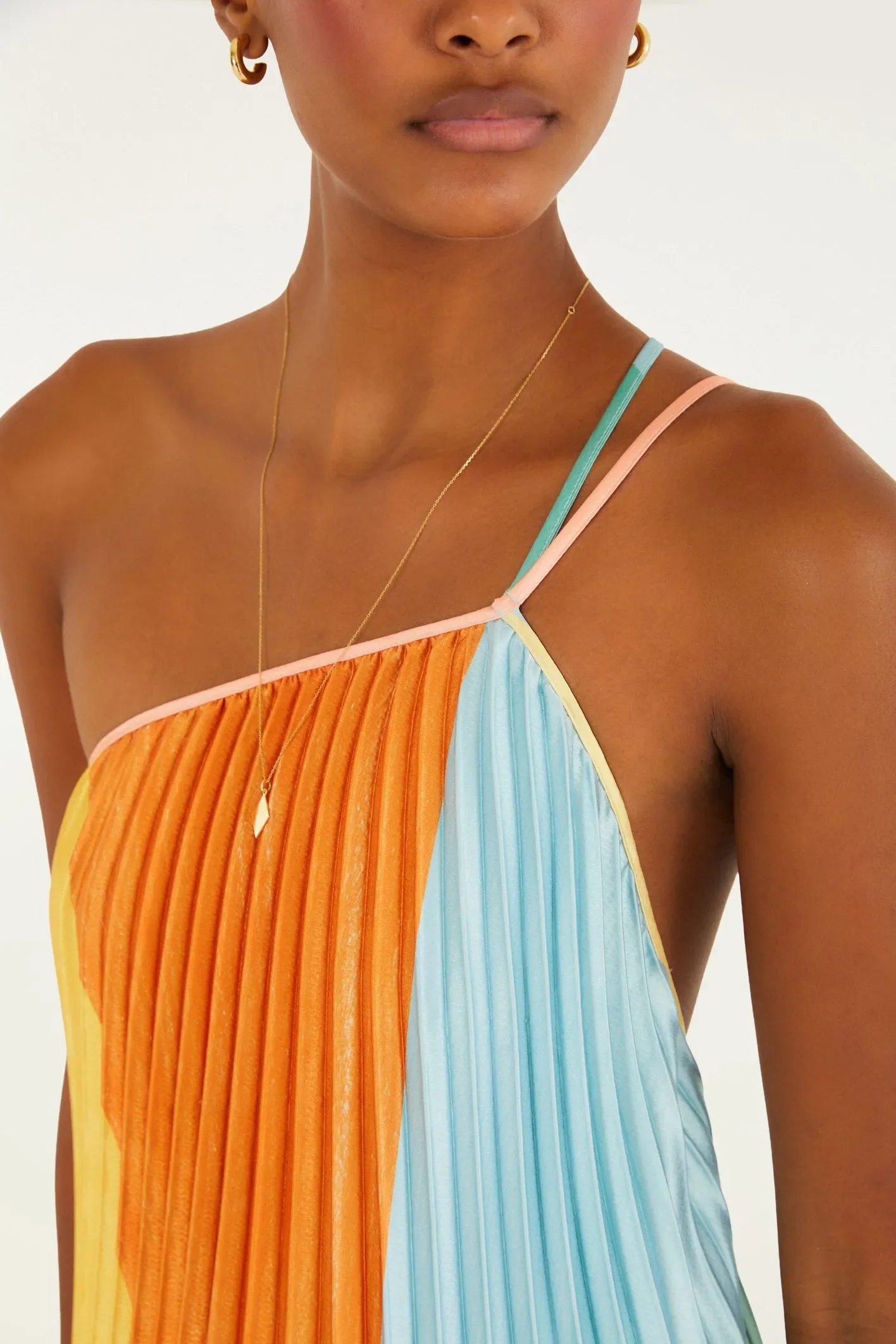 Maxi Vestido Plissado Paisagem Carioca - Image 6