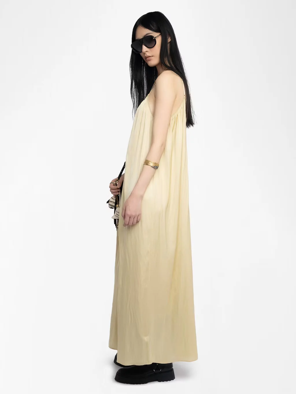 Maxi Vestido Ristym Satin - Image 3