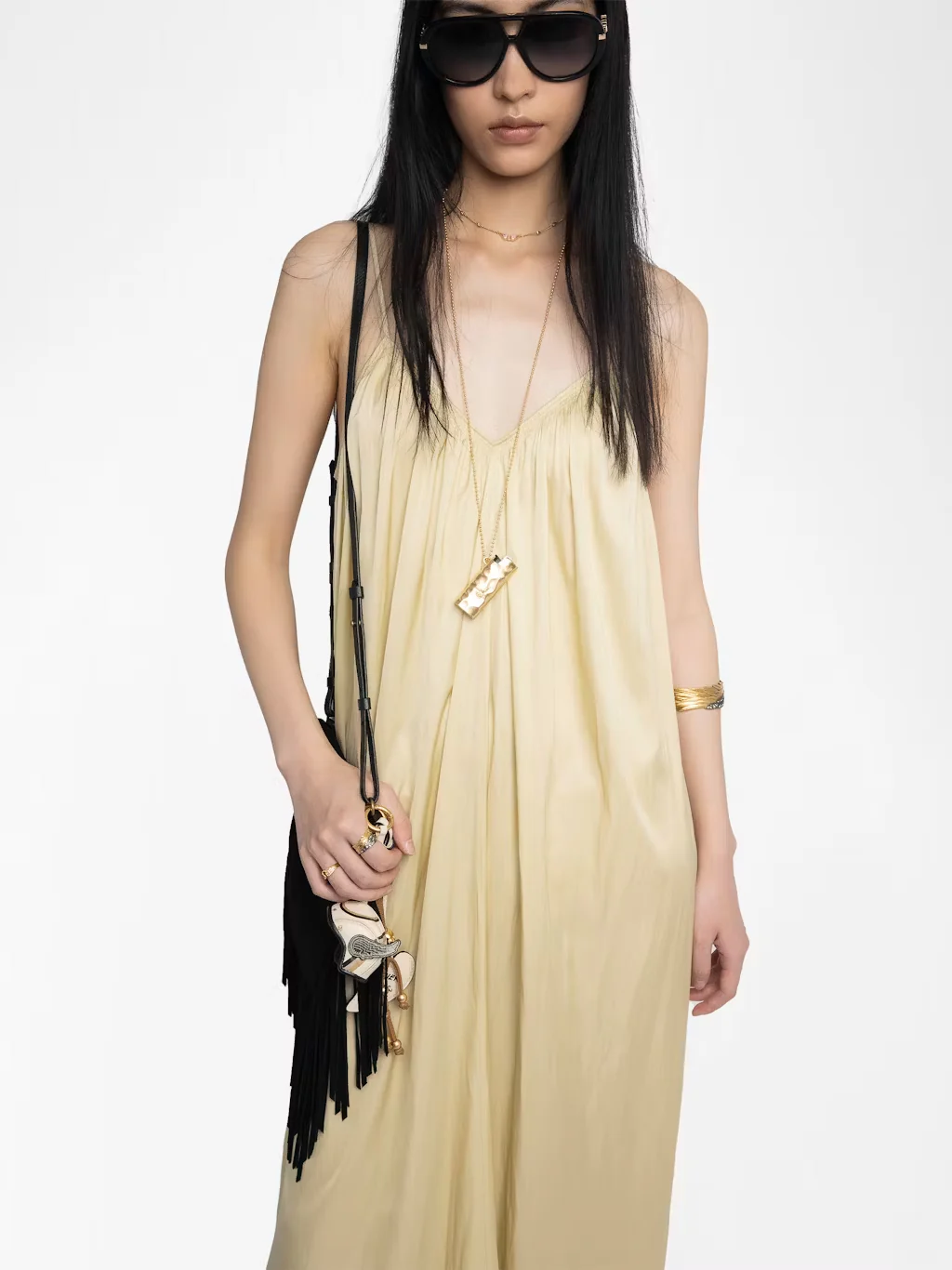 Maxi Vestido Ristym Satin - Image 4