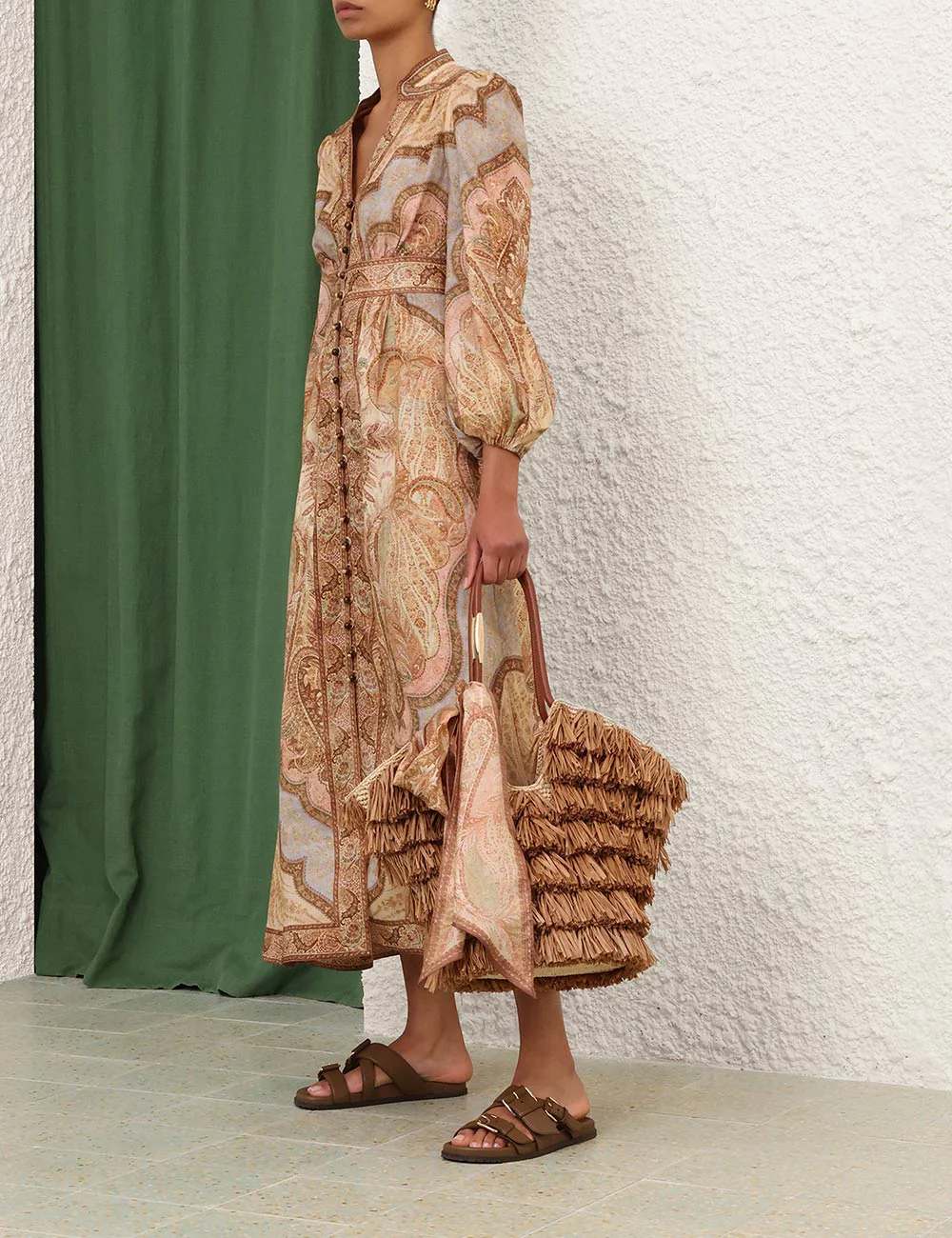 Midi Vestido Wanderlust Plunge - Image 4