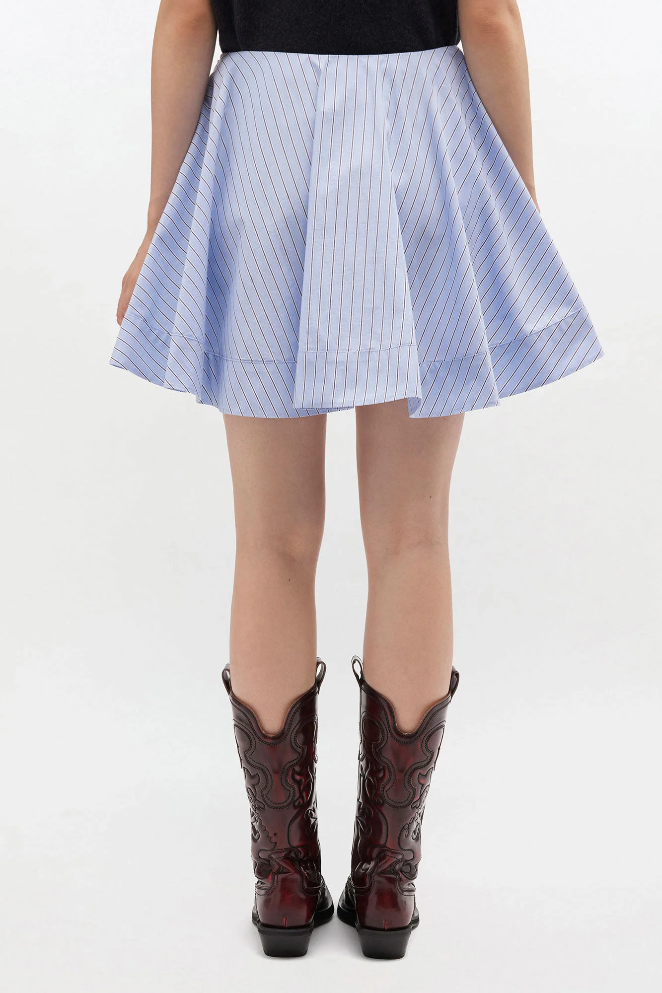 Mini Falda Circle Stripe Cotton - Image 3