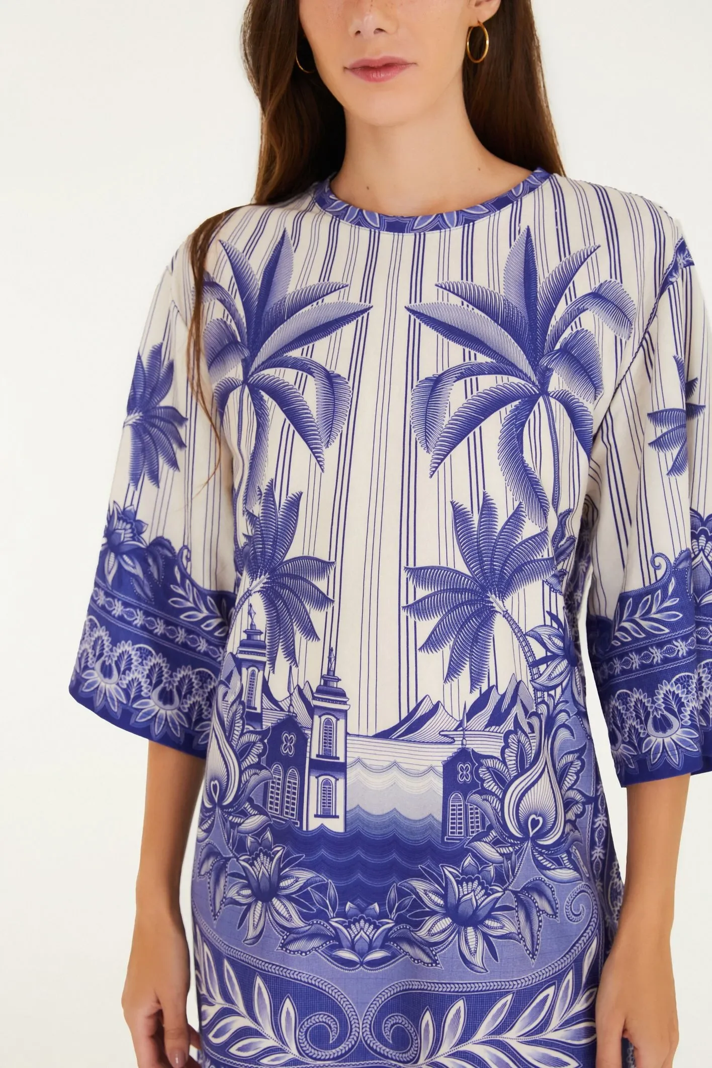 Mini Vestido Big Afeto Tropical - Image 3