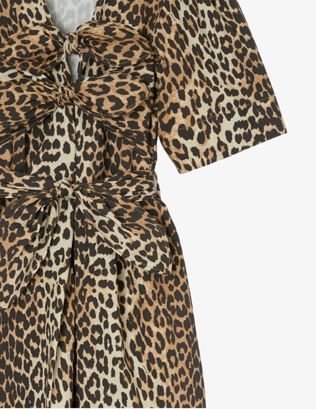 Mini Vestido Cottom Leopard - Image 2