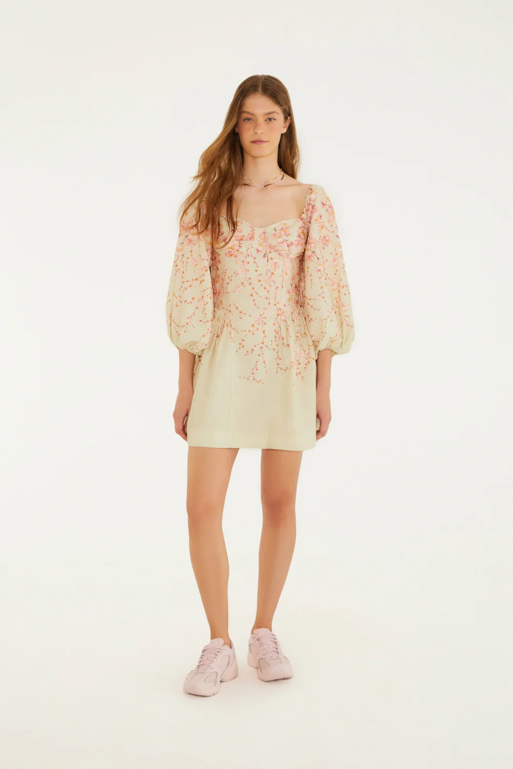 Mini Vestido Flor De Cerejeira - Image 3